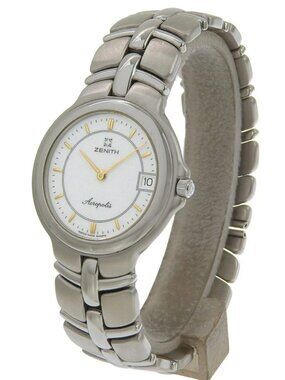 ZENITH Acropolis Watches 02.7000.333 WhiteDial Stainless Steel Quartz Anal...